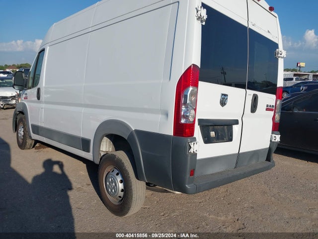 3C6TRVBG6JE104180 RAM Promaster 1500 High Roof 136 Wb