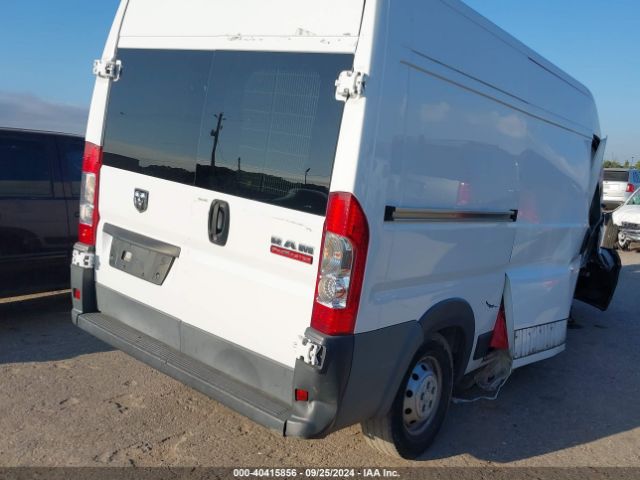 3C6TRVBG6JE104180 RAM Promaster 1500 High Roof 136 Wb