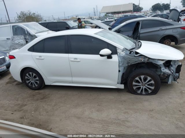 JTDEBRBE6LJ018269 Toyota Corolla Hybrid Le
