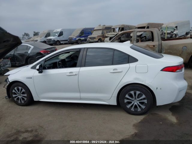 JTDEBRBE6LJ018269 Toyota Corolla Hybrid Le