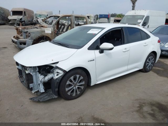 JTDEBRBE6LJ018269 Toyota Corolla Hybrid Le