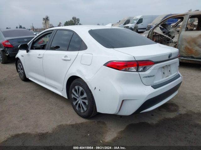 JTDEBRBE6LJ018269 Toyota Corolla Hybrid Le