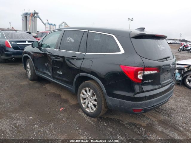 5FNYF6H16KB013616 Honda PILOT LX