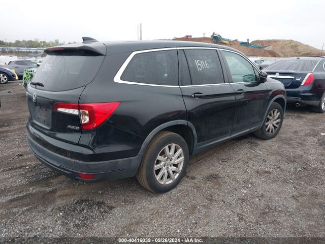5FNYF6H16KB013616 Honda PILOT LX