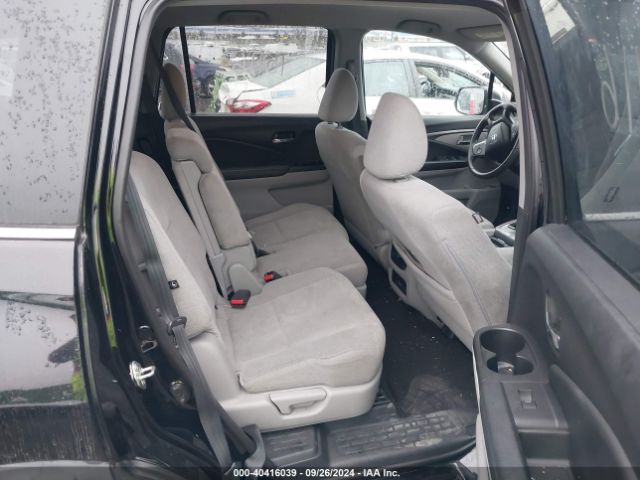 5FNYF6H16KB013616 Honda PILOT LX