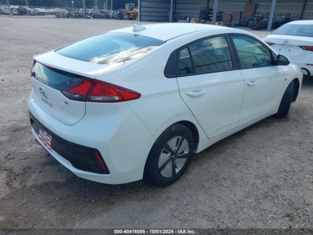 KMHC65LC8JU076909 Hyundai Ioniq Hybrid Blue