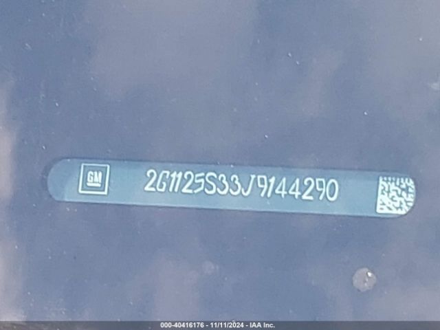 2G1125S33J9144290 Chevrolet IMPALA 2LZ