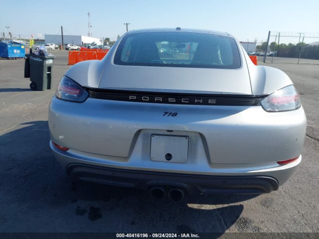 WP0AA2A85JK261518 Porsche 718 Cayman