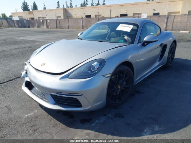 WP0AA2A85JK261518 Porsche 718 Cayman