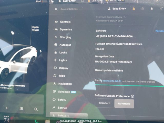 5YJ3E1EBXKF433344 Tesla Model 3 Long Range/performance