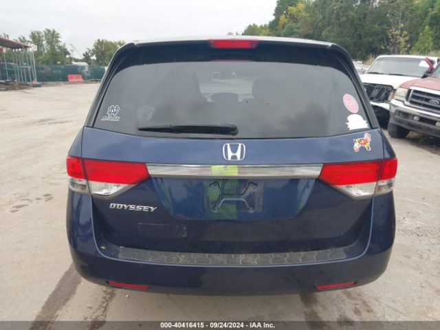 5FNRL5H67GB132138 Honda Odyssey Ex-l