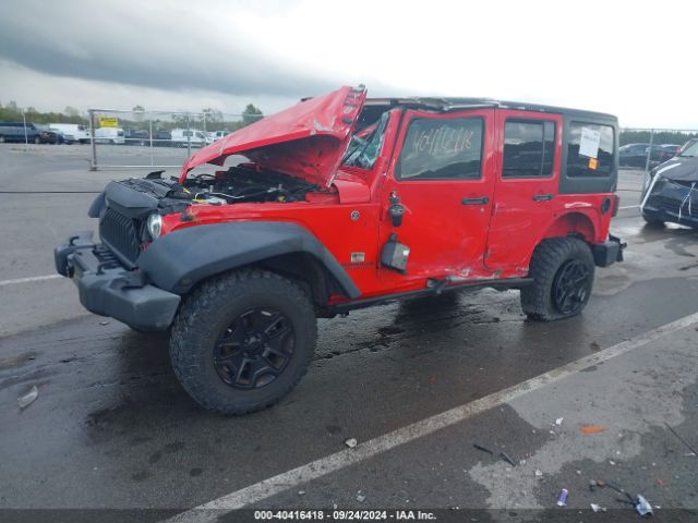 1C4BJWDG6HL587914 Jeep Wrangler Unlimited Willy Wheeler 4x4