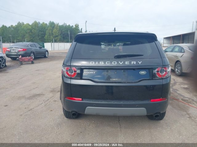 SALCP2BG9GH599077 Land Rover Discovery Sport Se