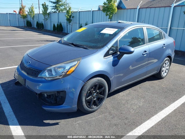 KIA RIO LX 2016 KNADM4A35G6695294 Image 2