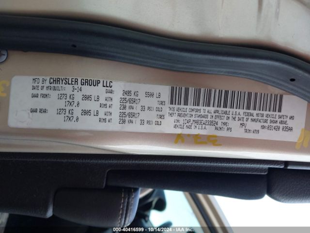 1C4PJMAB3EW233524 Jeep Cherokee Sport