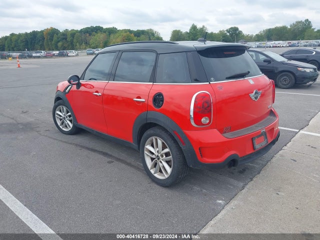 2011 MINI COOPER S COUNTRYMAN WMWZC5C57BWL52539 Photo 2