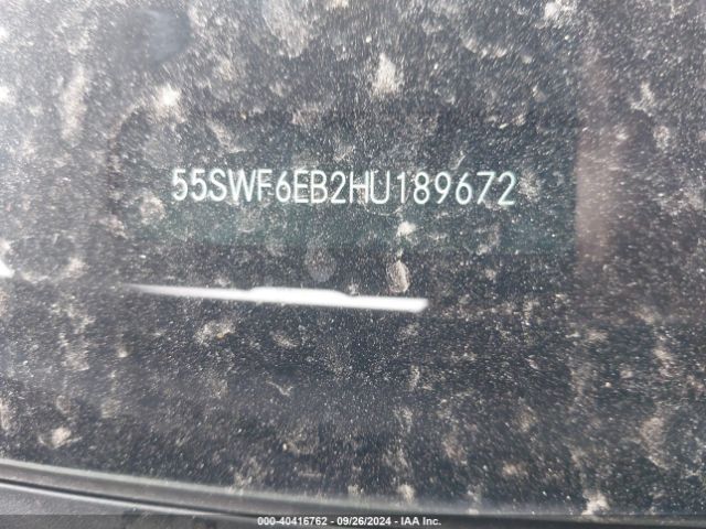 55SWF6EB2HU189672 Mercedes-Benz Amg C 43 4matic