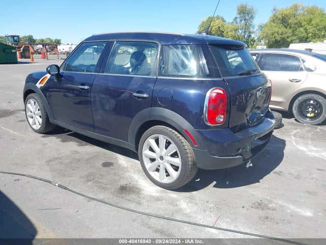 2011 MINI COOPER COUNTRYMAN WMWZB3C51BWM01225 Photo 2
