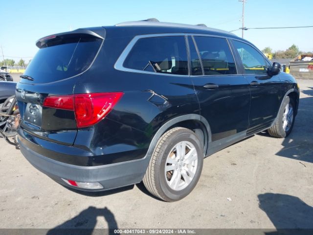 5FNYF5H16GB040350 Honda PILOT LX