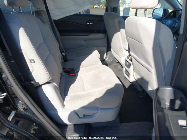 5FNYF5H16GB040350 Honda PILOT LX