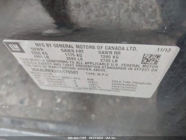 2GKALREK2E6175587 GMC Terrain Sle-2