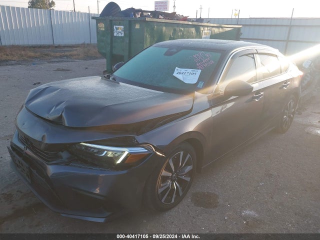 Honda CIVIC EX 2022 2HGFE1F71NH312841 Image 2