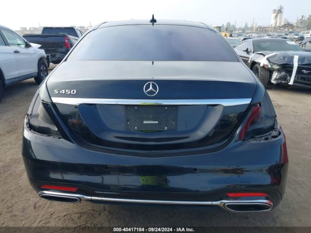 WDDUG6GB9JA383560 Mercedes-Benz S 450 4matic