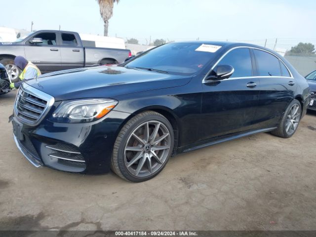 WDDUG6GB9JA383560 Mercedes-Benz S 450 4matic