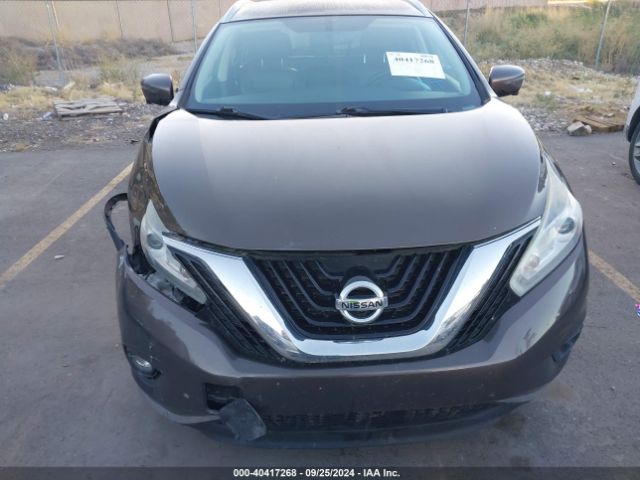 5N1AZ2MH6FN290452 Nissan Murano Platinum