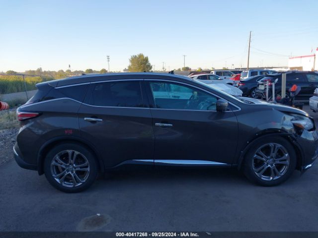 5N1AZ2MH6FN290452 Nissan Murano Platinum