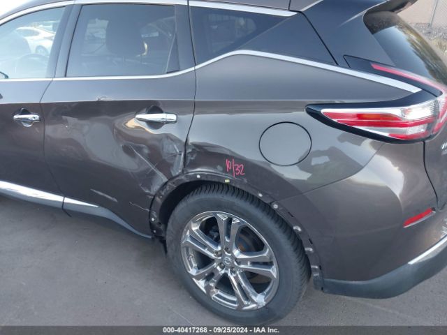5N1AZ2MH6FN290452 Nissan Murano Platinum