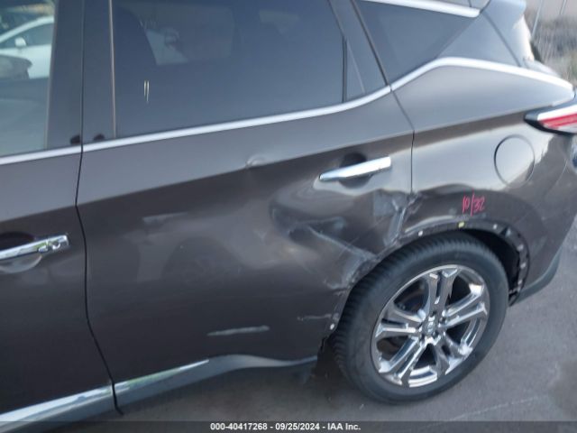 5N1AZ2MH6FN290452 Nissan Murano Platinum