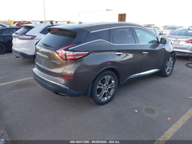 5N1AZ2MH6FN290452 Nissan Murano Platinum