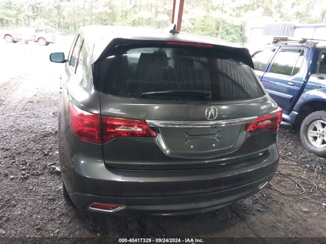 5FRYD3H49FB013757 Acura Mdx Technology Package