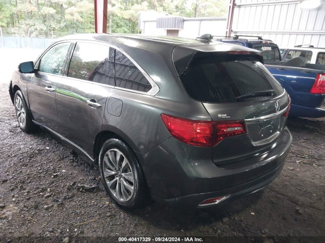5FRYD3H49FB013757 Acura Mdx Technology Package