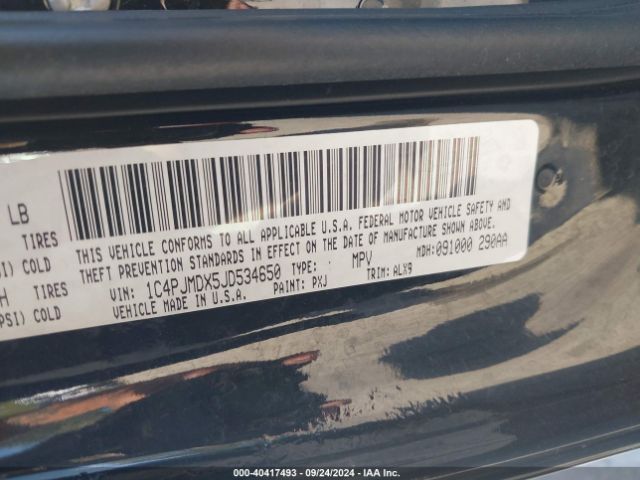 1C4PJMDX5JD534650 Jeep Cherokee Limited 4x4