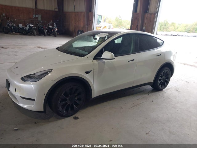 2021 TESLA MODEL Y 5YJYGDEE8MF246084 Photo 1