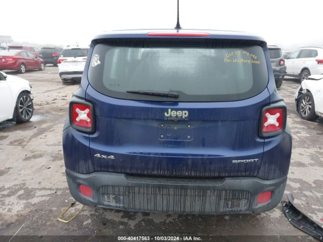 ZACCJBAWXGPE40188 Jeep Renegade Sport