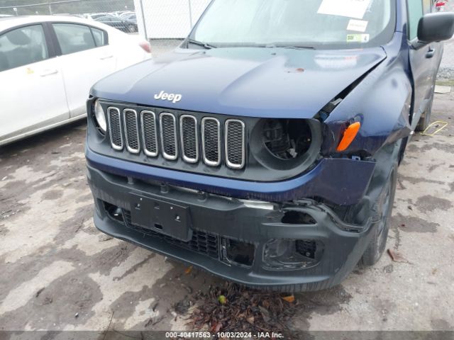 ZACCJBAWXGPE40188 Jeep Renegade Sport