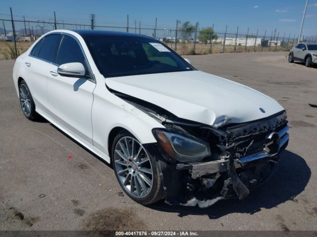 55SWF4JB9HU194040 Mercedes-Benz C 300 Luxury/sport