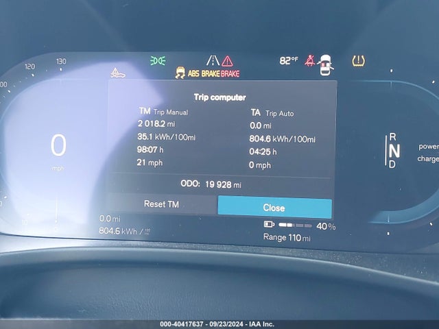YV4ED3UM7P2951381 Volvo Xc40 Recharge Pure Electric Twin Ultimate