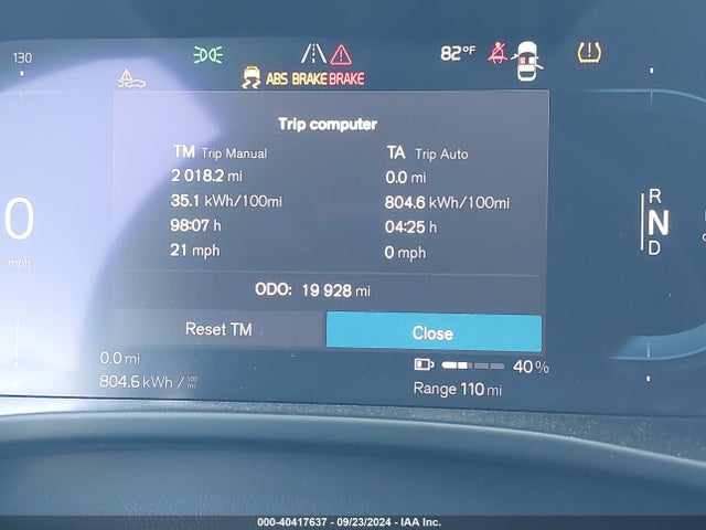 YV4ED3UM7P2951381 Volvo Xc40 Recharge Pure Electric Twin Ultimate
