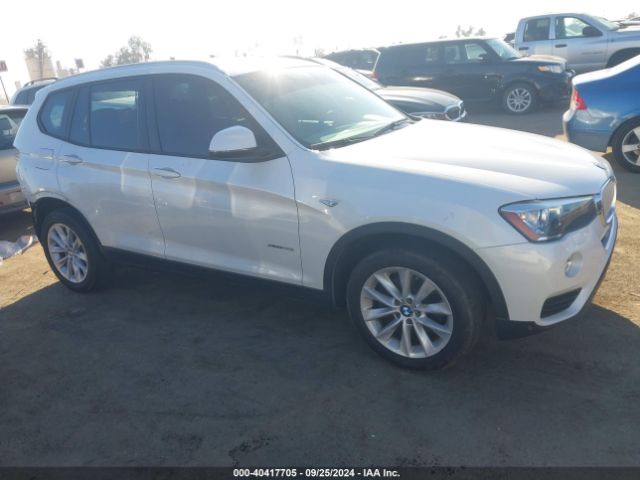 5UXWX9C38H0W75217 BMW X3 Xdrive28i