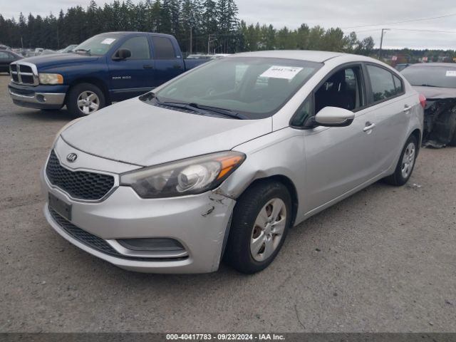 KNAFK4A6XE5213611 KIA FORTE LX