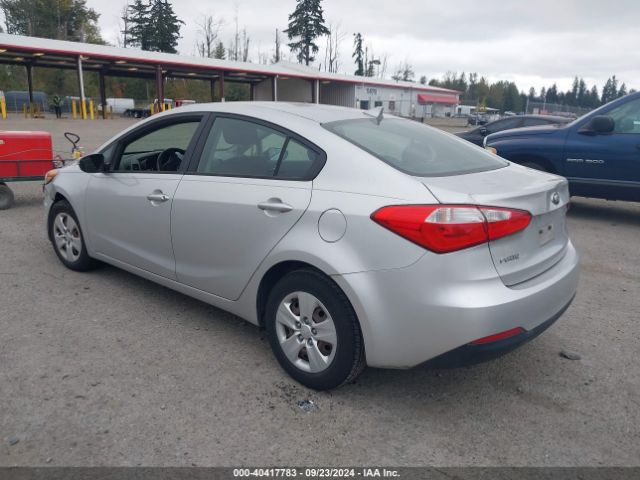 KNAFK4A6XE5213611 KIA FORTE LX