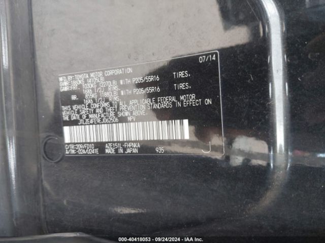 JTLZE4FE9EJ062506 Scion Xb Release Series