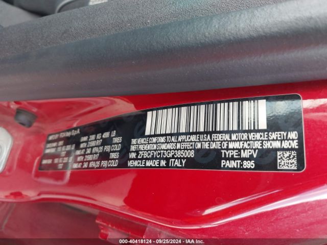 ZFBCFYCT3GP385008 Fiat 500x Trekking