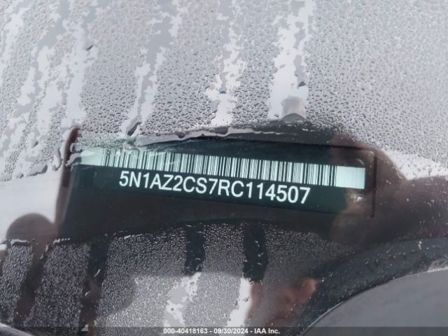 5N1AZ2CS7RC114507 Nissan Murano Sl Intelligent Awd