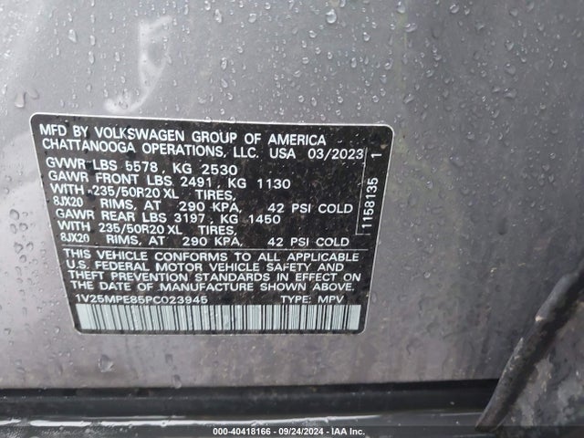1V25MPE85PC023945 Volkswagen Id.4 S