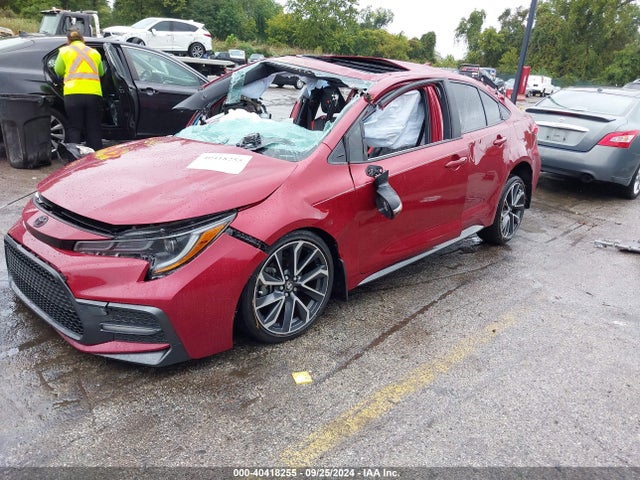 Toyota COROLLA SE 2022 JTDP4MCE6NJ086076 Image 2